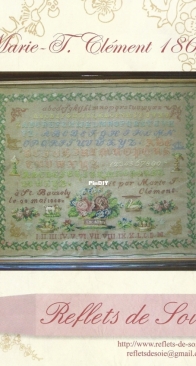 Reflets De Soie - Marie-T. Clement 1868  XSD+PCS