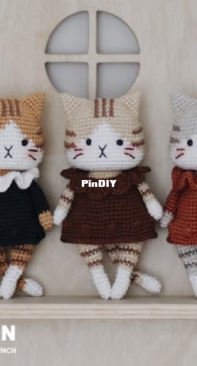 Hainchan Design - Hainchan - Hanh Tran - Sassy the Tabby Cat  - English and Spanish