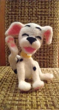 Puppy - needle felting