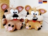 Dianas kleiner Häkelshop - Diana Barthelmess - Chubby Kitten - Mollige Kitten - Dutch - Free