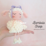 Pipizzuella Crochet - Maira Perez Tessino - Bambola Sheep - Dutch - Translated - Free