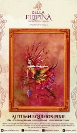 Bella Filipina Cross Stitch Designs - Autumn Equinox Pixie