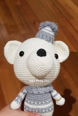 Diy Fluffies - the Polar Bear , made by me
