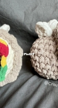 Croutons Crochet - Naomi Fox - Bee-rrito