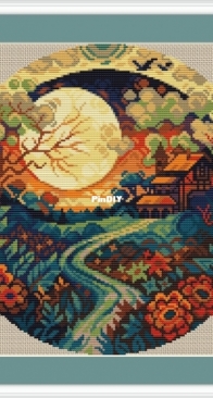 Stitching Land - Sunset Lodge