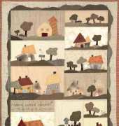 Sulky-Little town-Block of the month 2010