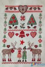 Christmas sampler