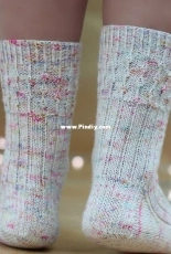 Vintage Fairy Light Socks by Helen Stewart