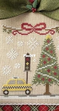 country cottage needlework CCN - big christmas part 4 street scene PCS