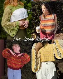 Makymot - Makycrochet - Markéta Motanová - the spiro raglan