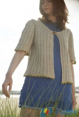 Portmellon Cardigan by Sian Brown/Blacker Yarns-Free