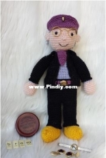 JB Crochet Design and Creations - Grandpa Bram - Dutch and German