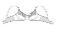 Orange Lingerie - PTB37 - Marlborough Bra - Sizes 30DDD-40J