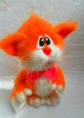 Crochet toy cat