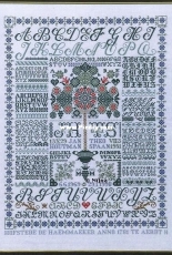Jan Houtman - Friendship sampler (Merklap Vriendshap) XSD
