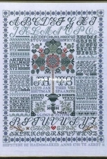 Jan Houtman - Friendship sampler (Merklap Vriendshap) XSD