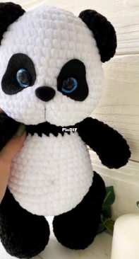 happytoys for you - Anastasia Kuznetsova - Анастасия Кузнецова - Panda bear - Мишка панда - Russian