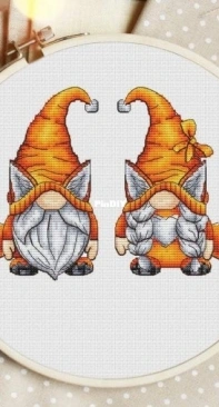 MIYAstitch - Fox Gnomes by Minasyan Yana