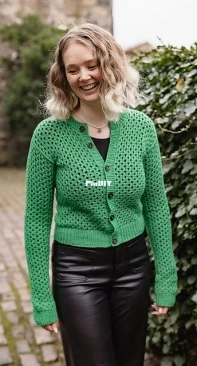 Corran Cardigan by Rebecca Clow