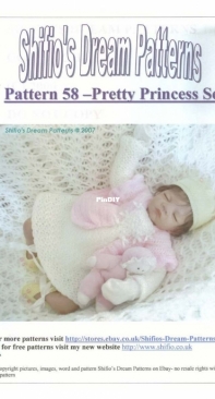 Shifios Dream Patterns - Pattern 58 - Pretty Princess Set