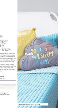 Anita Goodesign (Online Collection) - Sleepy Time Sayings - ART, DST-EXP, PES, VIP, HUS, JEF, VP3,XXX Formats Machine Embroidery