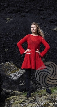 Frí Dress by Védís Jónsdóttir for Ístex - English French Icelandic