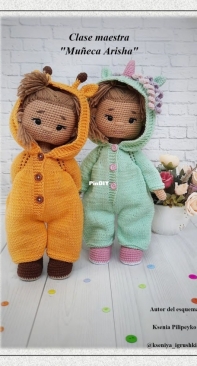 Ksenia Pilipeyko - Doll Arisha - Muñeca Arisha - Spanish - Translated