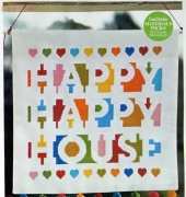 Happy Happy House by Emily Peacock from Cross Stitcher 251 PCS