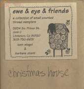 Ewe & Eye & Friends EEF250 - Christmas House Sampler