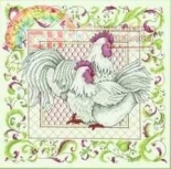 JCA 04771 Needle Treasures - White Leghorns