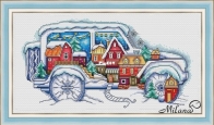 Milana Cross - The Car. Winter by Alyona Milyukova
