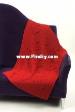 2193 Heart Throw by Plymouth Yarn Design Studio