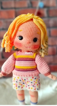 Htcdesigngurumi - Sheperd Mete - Enid Doll