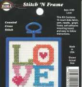 Needle Magic Inc. NMI Stitch N Frame 4109 - Love