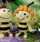 Pebie crochet- Maya and Willie- Spanish