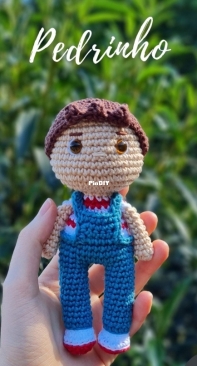 Amigurumi Mission - Vanessa N Rosa - Pedrinho - Portuguese