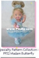 Crochet Crafts by Helga - Helga Kraft - Costume Collection - PPS2 - Madam Butterfly