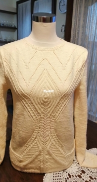 Knitted blouses with love.