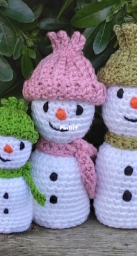 Crochet at Teris - Teri Hamilton - Snowman - Free