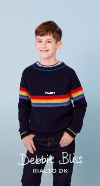 Rae Sweater by Debbie Bliss