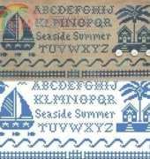 Little House Needleworks LHN Seaside Summer Alphabet XSD