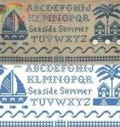 Little House Needleworks LHN Seaside Summer Alphabet XSD