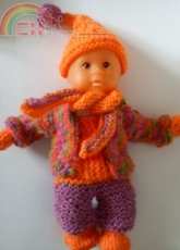 clothes for a little doll