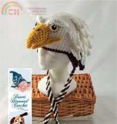 Desert Diamond Crochet- Rebecca Goldsmith- 072 Eagle Earflap Hat