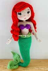 Crown Country Crochet - Stevie Hill - Ariel Doll