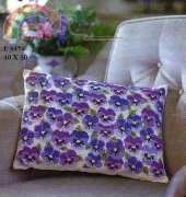 Ekelund & Esspe E34784 Pansies Pillow