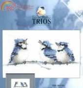 Heritage Stitchcraft - Valerie Pfeiffer Trios VPTB579 The Blues