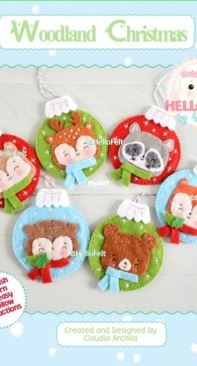 Hello Felt - Woodland Christmas - Claudia Archila