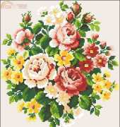 Wiehler 93518 - Floral Bouquet Pillow
