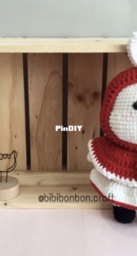 BiBiBonBon Craft - Do Phuong Dung - Roxy The Little Red Riding Hood Bunny